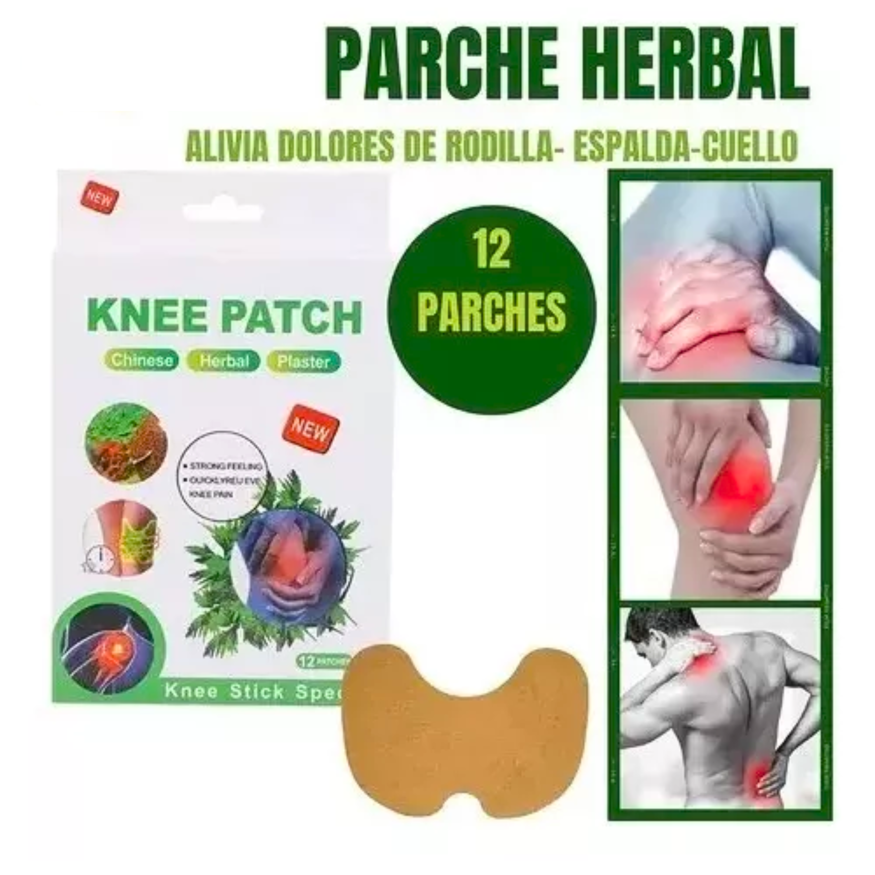 Parches Para Aliviar Dolor De Rodilla